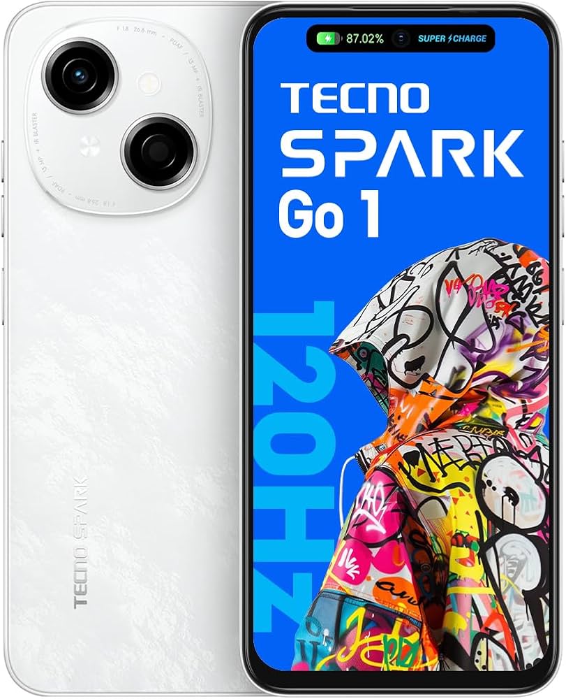 CEL TECNO SPARK GO 1S KL4H DS/64GB/3 6.67" GLITTERY WHITE